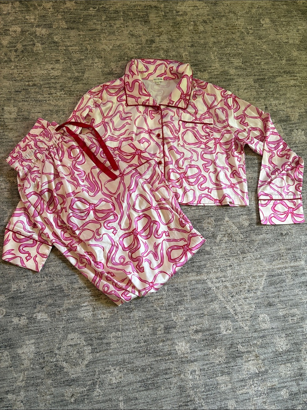 Kilo Brava  Print Pajama Top and Pants - women’s size 2X